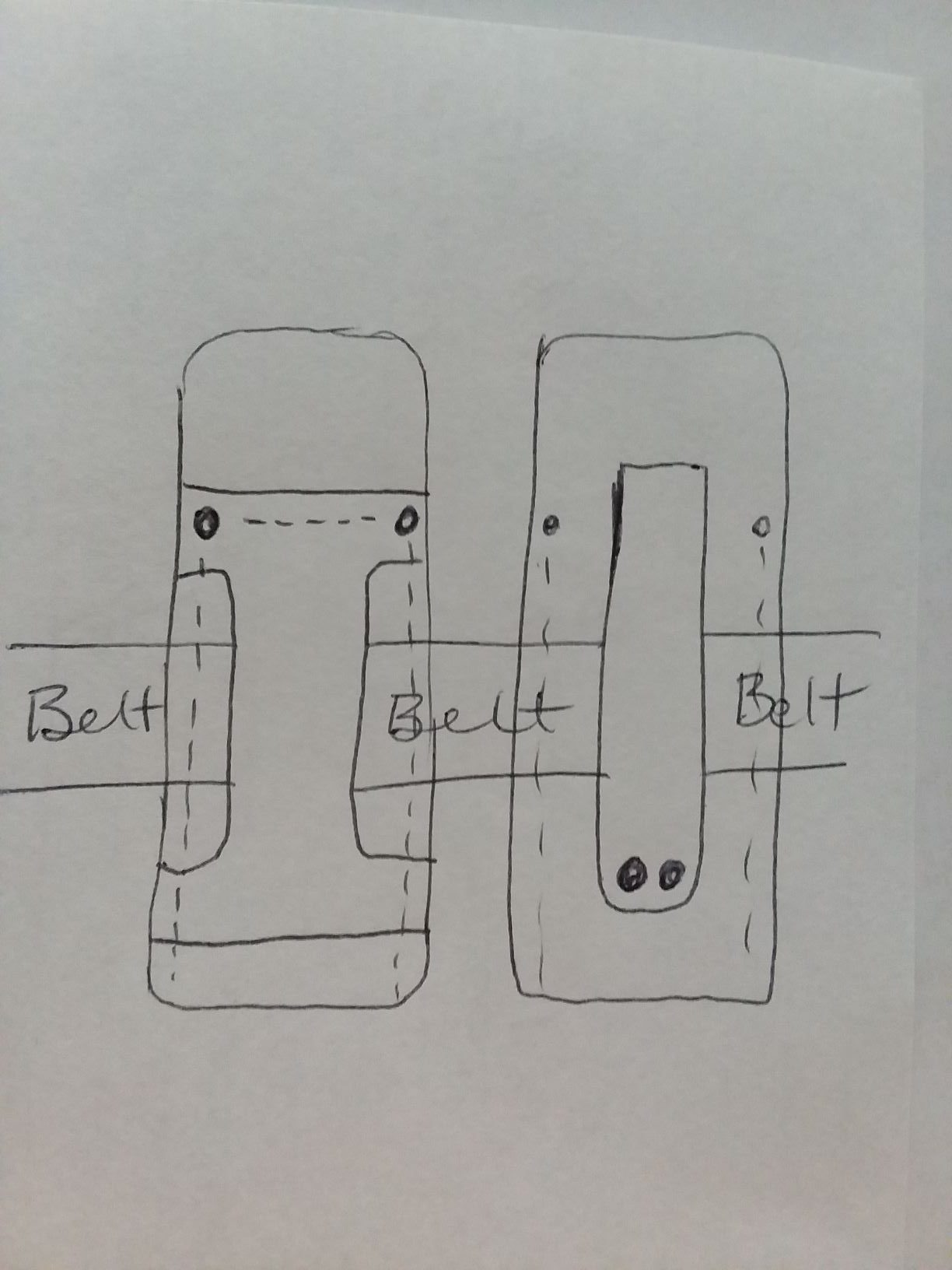Belt loop options – WalkByFaith777